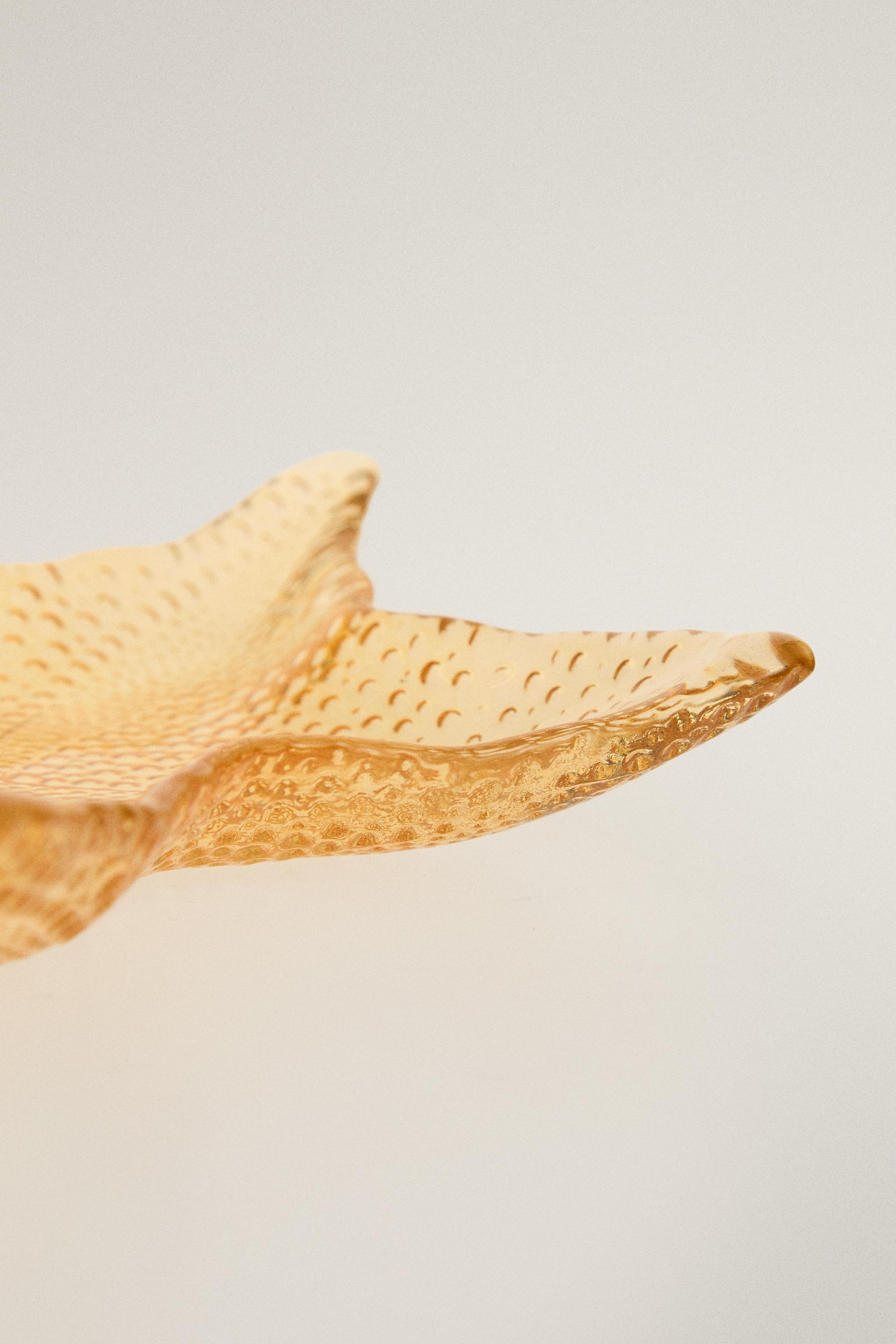 BOL ÉTOILE DE MER EN VERRE